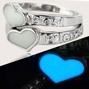 Glow in the Dark Best Friends Rings